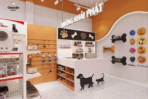 การออกแบบตกแต่งภายในร้านขายสัตว์เลี้ยง |   เฟอร์นิเจอร์ไม้สั่งทำพิเศษและเคาน์เตอร์โชว์สินค้า |   อุปกรณ์ตกแต่งร้านค้าปลีกครบชุดพร้อมตู้โชว์ LED - Product Image 5