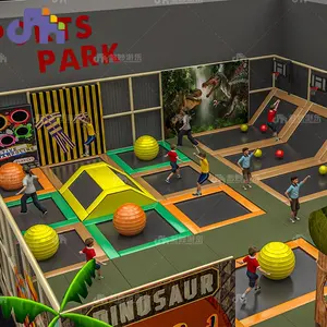 Domerry 280 m*m Kundenspezifischer Kinder-Sport-Trampolinpark Abenteuerpark-Ausrüstung Kinderspielbereich Indoor-Spielplatz-Ausrüstung