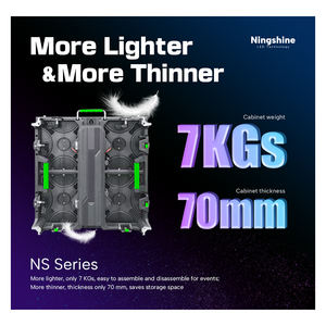 Écran LED SMD d'affichage extérieur sans soudure 500 x 500 mm, location, P3.91, écran de scène, événement HD, concert, mur vidéo LED - Product Image 4