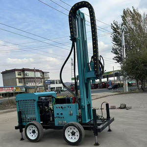 Sâu thủy lực nước giếng khoan Giàn Khoan JW-300 bánh xe nước giếng khoan Giàn Khoan giá máy - Product Image 2