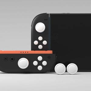 Switch 2 <b>Controller</b> Button Caps+Thumb <b>Grip</b> Set - 2 Silicone Colorful ABXY Directional Button Covers & 2 Joystick Caps for Joycon - Product Image 6