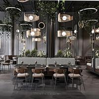 Table de restaurant haut de gamme, banquette de restaurant, canapé personnalisé, mobilier de restaurant d'hôtel, design d'aménagement complet pour restaurant