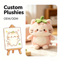 OEM ODM Mascotte en peluche personnalisée sur mesure, motif fruits et légumes, avec logo brodé personnalisé, figurine en peluche douce, utilisable comme breloque de sac à dos