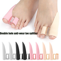 Séparateur d'orteils en gel de silicone réglable, correcteur d'hallux valgus, écarteur, redresseur, soulagement de la douleur, soin des pieds