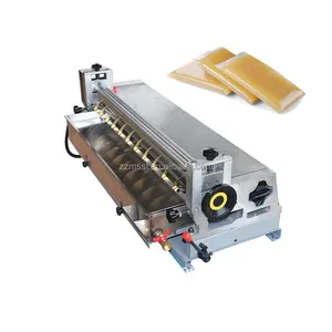 Hotmelt Glue Spreading Pasting Applicator Hot Melt Glue Machine Adhesive Coating Spreader Leather Paper Gluing Machine for Sale