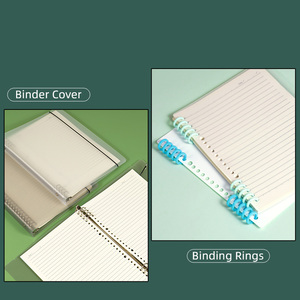 A4 B5 A5 Kích thước Refill lót giấy rời lá có thể thay thế giấy trắng cho máy tính xách tay Tạp Chí Nhật Ký máy tính xách tay Refills - Product Image 2