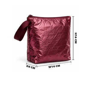 Sac de rangement carré pour cosmétiques, personnalisation ODM OEM, BSCI, logo personnalisable, petite pochette de maquillage - Product Image 1