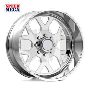 Jantes de camion en alliage d'aluminium forgé 20-26 pouces 9J-14J 6x139.7 24*7J polies miroir brillant pour pick-up grand format tout-terrain - Product Image 2