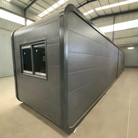 Capsule modulaire Apple de 40 pieds, écologique, moderne, préfabriquée, pour usage résidentiel, ferme, centre commercial, bureau, bâtiment modulaire