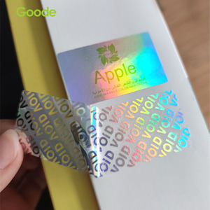สติกเกอร์กันปลอมแบบมีลายน้ำสั่งทำพิเศษของ Goode สำหรับเอกสารรับรอง  ผลิตจากกระดาษไฟเบอร์ คุณภาพระดับมืออาชีพ - Product Image 1