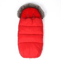 Gigoteuse d'hiver universelle portable et pliable rembourrée pour bébé, sac de couchage chaud pour bébé