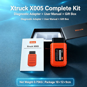 Escáner OBD para camiones de servicio pesado Xtruck X005. Admite la lectura de códigos de avería, la eliminación de códigos y la regeneración del DPF. Funciona para Dongfeng, Si - Product Image 1