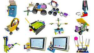 ICQbotインタラクティブコーディングロボットセットAIロボットDIYモデルのおもちゃ5〜7年 - Product Image 3