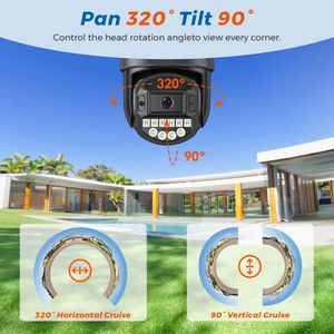 Cámara IP 2km Plz Vms Ip8k Video 18 90 IR Se Ipcam Lss14 5MP CCD Hikbao Com Kamrah Piz Sp Cam Webrtc 6k 16MP Caneras Cmamara - Product Image 4