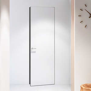 Puerta Moderna <span class=keywords><strong>de</strong></span> Madera con Revestimiento <span class=keywords><strong>de</strong></span> Melamina, Aislamiento Acústico, para Uso Interior en Sala <span class=keywords><strong>de</strong></span> Estar u Hotel - Product Image 6