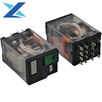 Relais Schneider Zelio RXM4AB1FD d'origine, bobine 110VDC, 4PDT, 6A, relais de commande électromagnétique enfichable