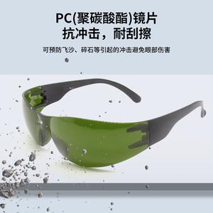 Lunettes de protection laser IPL 200-2000 Nm, monture noire, 10 % de transmission lumineuse, pour la protection esthétique et la soudure - Product Image 4