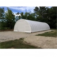 Tente de stockage en PVC robuste, imperméable, portable, garage en acier galvanisé, structure en tissu pour entrepôt industriel, certifiée CE
