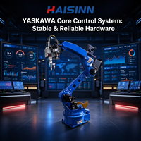 Robot industriel Yaskawa à six axes avec bras mécanique assisté par la commande numérique CNC, soudage au laser, entraînement servo-électrique PLC, 12000W