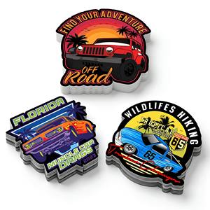 Adesivi Personalizzati per Paraurti Auto e Skateboard, Uso Esterno, Adesivi in PVC Resistenti, Impermeabili, Resistenti ai Raggi UV, Decalcomanie in Vinile Fustellate - Product Image 4