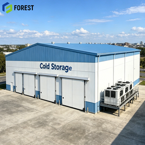 Edificio Refrigerado de Acero para Almacenes, Estructura Modular de Gran Vano de Grado Profesional, Taller de Mariscos, Edificio de Oficinas - Product Image 1