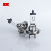 HSG Chine usine Petites lampes automobiles Ampoule H1 H3 H4 H7 couleur blanche ampoule de phare ampoule halogène pour la vente