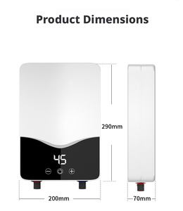 Household <b>Small</b> Shower Quick Heating Instant Water <b>Heater</b>, Constant Temperature Shower, Wall Mounted Water <b>Heater</b> - Product Image 4