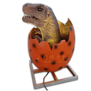 Modèle artificiel de petit œuf de Dino, dinosaure astronomique, personnalisé, pour équipement de parc des parcs Jurassic, pièces