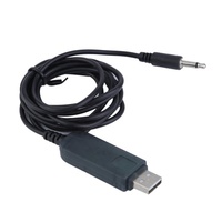 Câble adaptateur USB Flysky FS-SM100 pour simulateur de vol, compatible avec les télécommandes Flysky FS-i6, FS-i4, FS-TH9X, FS-T6, FS-T4B, FS-GT3, FS-GT2