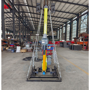 حفارة صخور هيدروليكية صغيرة من شينغدا ذات مبيعات عالية، عمق حفر 60 متر، تعمل بالهواء/الكهرباء مع صندوق تروس - Product Image 4