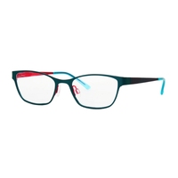Nueva Montura Óptica de Acetato de Marco Completo con Diseño de Bloques de Color, Personalizable y a la Moda para Venta al por Mayor SFK-208