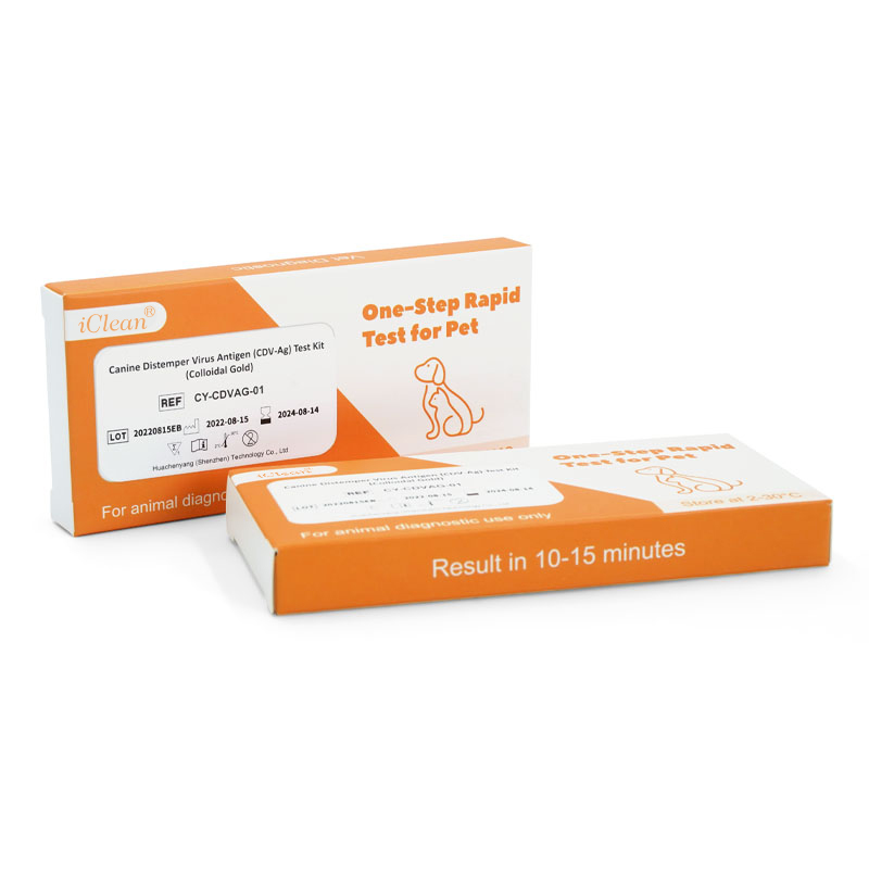 Набор для экспресс-тестирования собак Cdv Cpv Pet Parvovirus Test Kit Giardia Ag Rapid Test