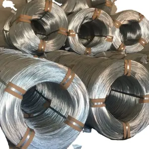 Alta calidad precio más bajo bwg 8 calibre diámetro eléctrico galvanizado fábrica de alambre de hierro