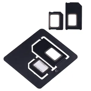 Hộp Nhựa Nhỏ 3G 4G Hộp Đựng Thẻ Điện Thoại Thông Minh Bộ Chuyển Đổi Thẻ Sim Kép 2 Trong 1 Cho Nano Sim Hộp Đựng Thẻ Micro