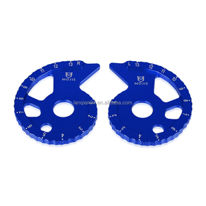 Kit de réglage de guide-chaîne en aluminium pour moto Yamaha XT225 XT250 <span class=keywords><strong>XT</strong></span> 225 <span class=keywords><strong>250</strong></span> TW200 TW 200 2005-2021 <span class=keywords><strong>2020</strong></span> 2019 2018 - Product Image 3