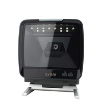 Escáner de Códigos QR de Largo Alcance Syble XB-8809H, Hecho en China, Lector de Códigos de Barras QR 2D de Escritorio