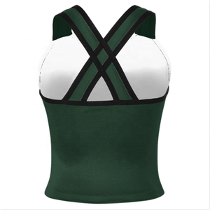 Uniformes de Porristas Negros SNG de Alta Calidad, Conjuntos de Falda para Mujeres y Niñas, Spandex/Poliéster, Ropa Deportiva para Equipos Campeones - Product Image 2