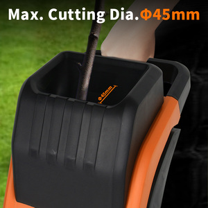 Déchiqueteuse de bois Yard Best 2500W 45mm, déchiqueteuse électrique pour feuilles - Product Image 4