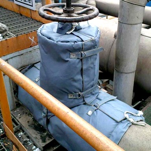 Cubierta Protectora Industrial Personalizada para Tuberías y Válvulas, Resistente al Fuego, al Agua y al Calor, para Chaqueta <span class=keywords><strong>Aislante</strong></span> Removible - Product Image 5