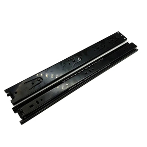 Extensión completa 45mm Push to <span class=keywords><strong>Open</strong></span> Cajón Deslizante Rodamiento de bolas Cajón Deslizante Canal telescópico Cajón Deslizante con buen precio - Product Image 5