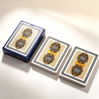Cartes à jouer en PVC imperméables de haute qualité, design personnalisé, cartes à jouer de casino classiques, cartes à jouer de poker publicitaires, cartes à poker personnalisées