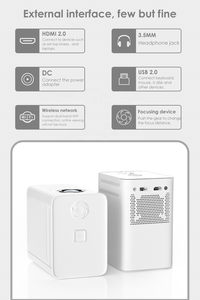Salange S30 Max Smart <strong>Android</strong> <strong>WIFI</strong> Pocket Portable <strong>Projector</strong> <strong>Projector</strong> with BT Remote Control Support 4K Home Movie Video Beamer - Product Image 4