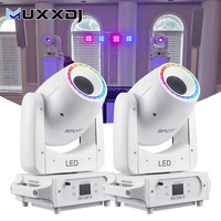 Muxxdj Projecteur LED mobile rechargeable 100W sans fil DMX512 pour éclairage de scène, mariages, soirées, DJ et performances en boîte de nuit