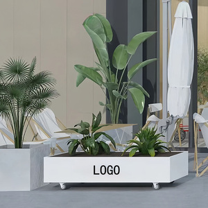 <span class=keywords><strong>Pot</strong></span> de fleurs en aluminium revêtu de poudre MaoRong XR434 fabriqué en usine, vente en <span class=keywords><strong>gros</strong></span>, grand <span class=keywords><strong>pot</strong></span> de fleurs avec roues, trou de drainage, durable pour l'extérieur, la maison, le jardin - Product Image 6