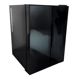 Stark E40M Hotel classe Minibar frigorifero 40 litri porta singola con specchio aria raffreddamento UK spina per RV nero - Product Image 1