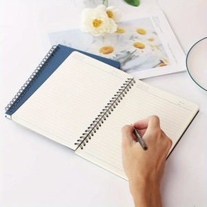 Cahier à spirale A5 à couverture rigide 120 pages de papier ligné pour l'écriture de voyage - Product Image 5