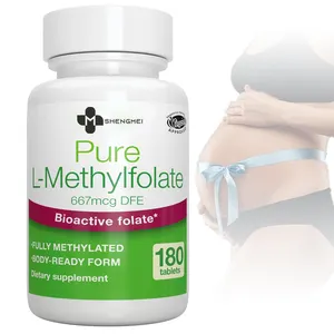 Baik 100% asam folat alami dan Vitamin B12 tablet Effervescent asam folat tablet kehamilan untuk wanita hamil/hamil