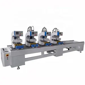 Yilmaz Upvc Window And Door Production Line 200mm Pvc Corner Upvc Four Head Welding Machine