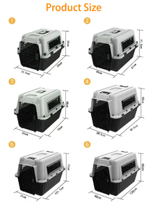 Cage de <span class=keywords><strong>transport</strong></span> pour chien IATA 120*90*90cm OEM/ODM Personnalisée Grandes cages pour chats Transporteurs d'animaux approuvés par les compagnies aériennes <span class=keywords><strong>Transport</strong></span> de gros chiens - Product Image 3