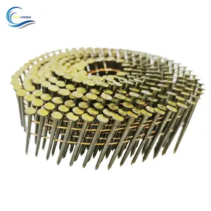 Best Quality High Speed Nail Screws Coil Cheap Price Rolling Coil Nails Pallet